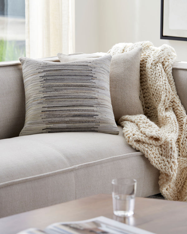 Zander Accent Pillow — Brown